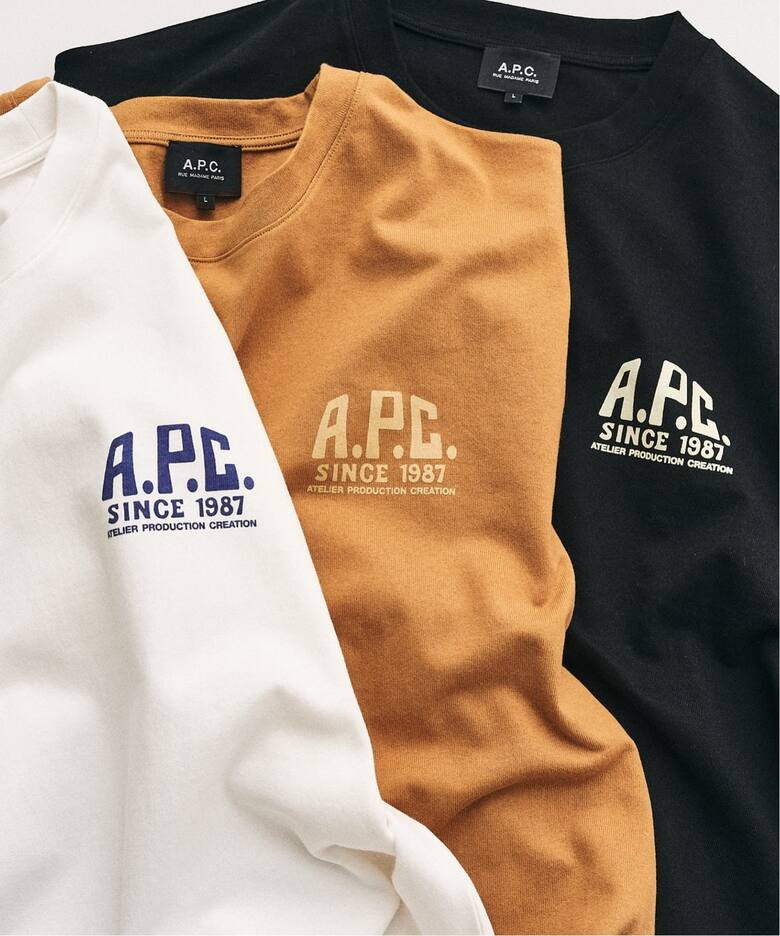 417 EDIFICE × A.P.C. 2026 SS 別注 Tシャツが4月下旬 発売 (エディフィス アーペーセー)
