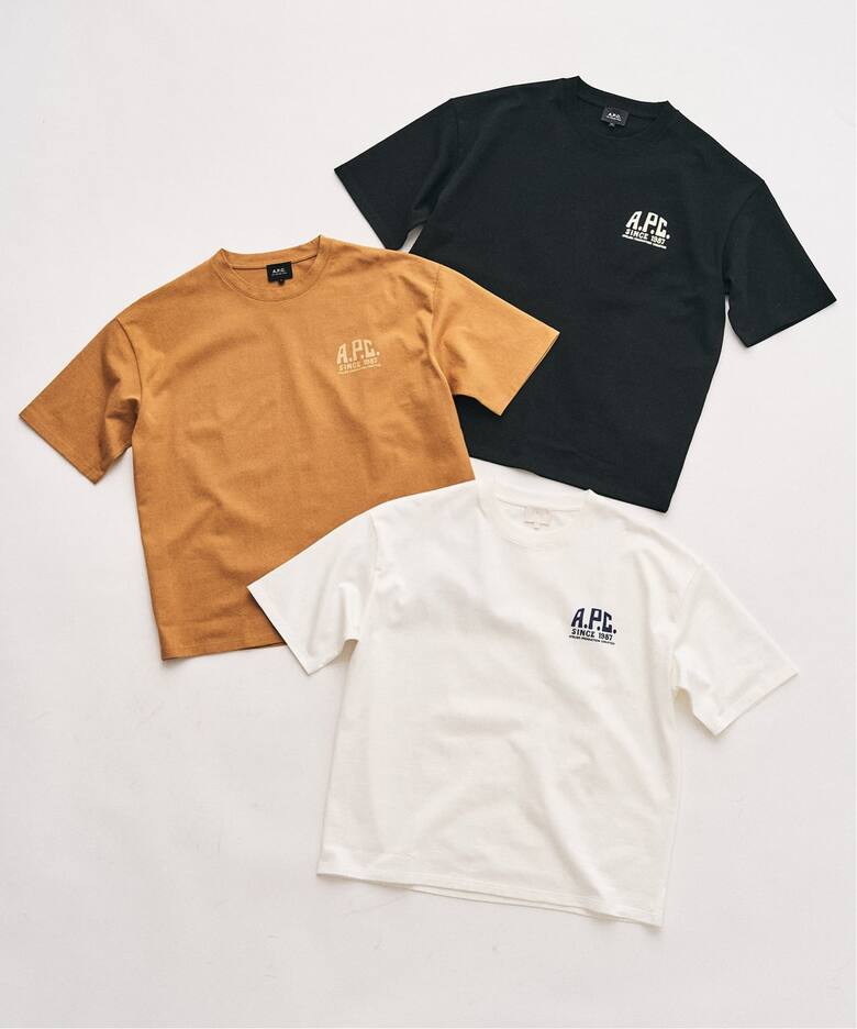 417 EDIFICE × A.P.C. 2026 SS 別注 Tシャツが4月下旬 発売 (エディフィス アーペーセー)