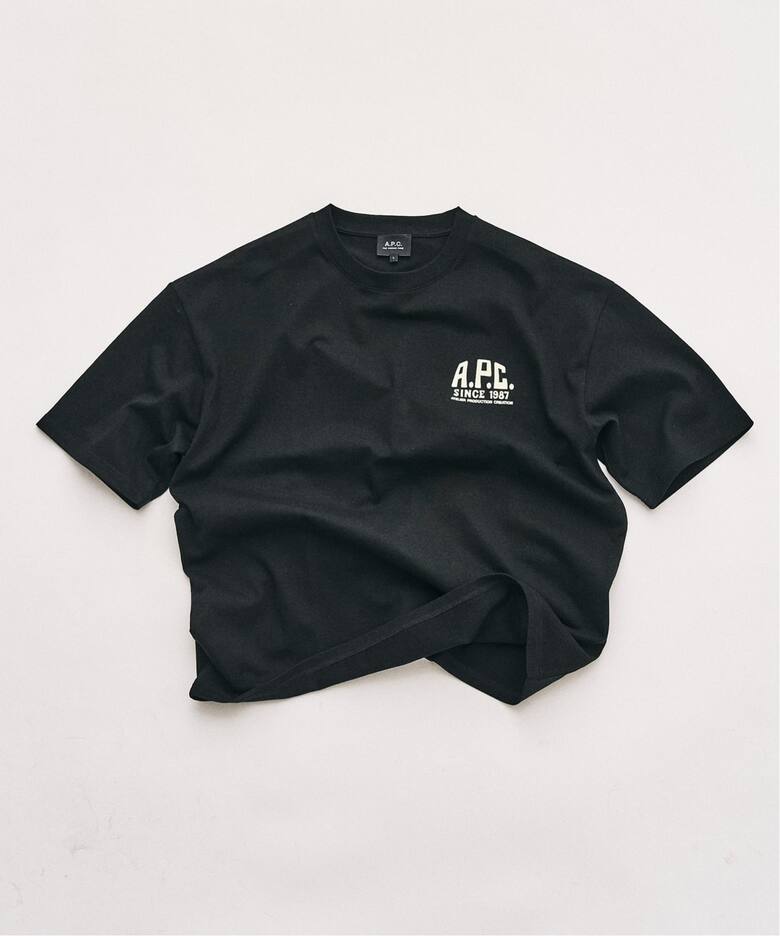 417 EDIFICE × A.P.C. 2026 SS 別注 Tシャツが4月下旬 発売 (エディフィス アーペーセー)