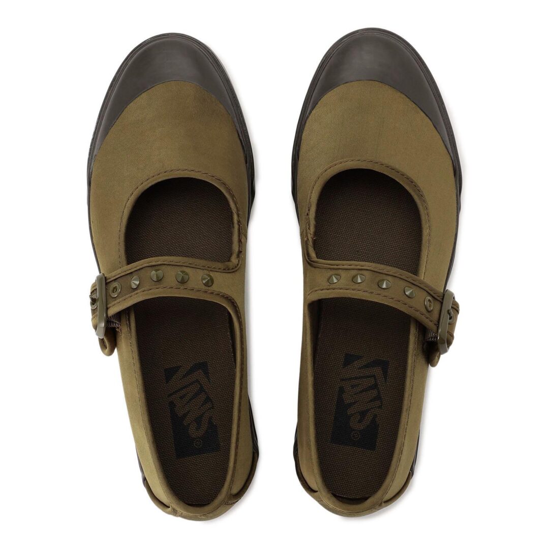 【2026年 3/1 発売】VANS PREMIUM MARY JANE LOWPRO “STUDS BLACK/STUDS OLIVE” (バンズ プレミアム メリージェーン ロープロ) [VN000D34DFQ/VN000D34BMA]