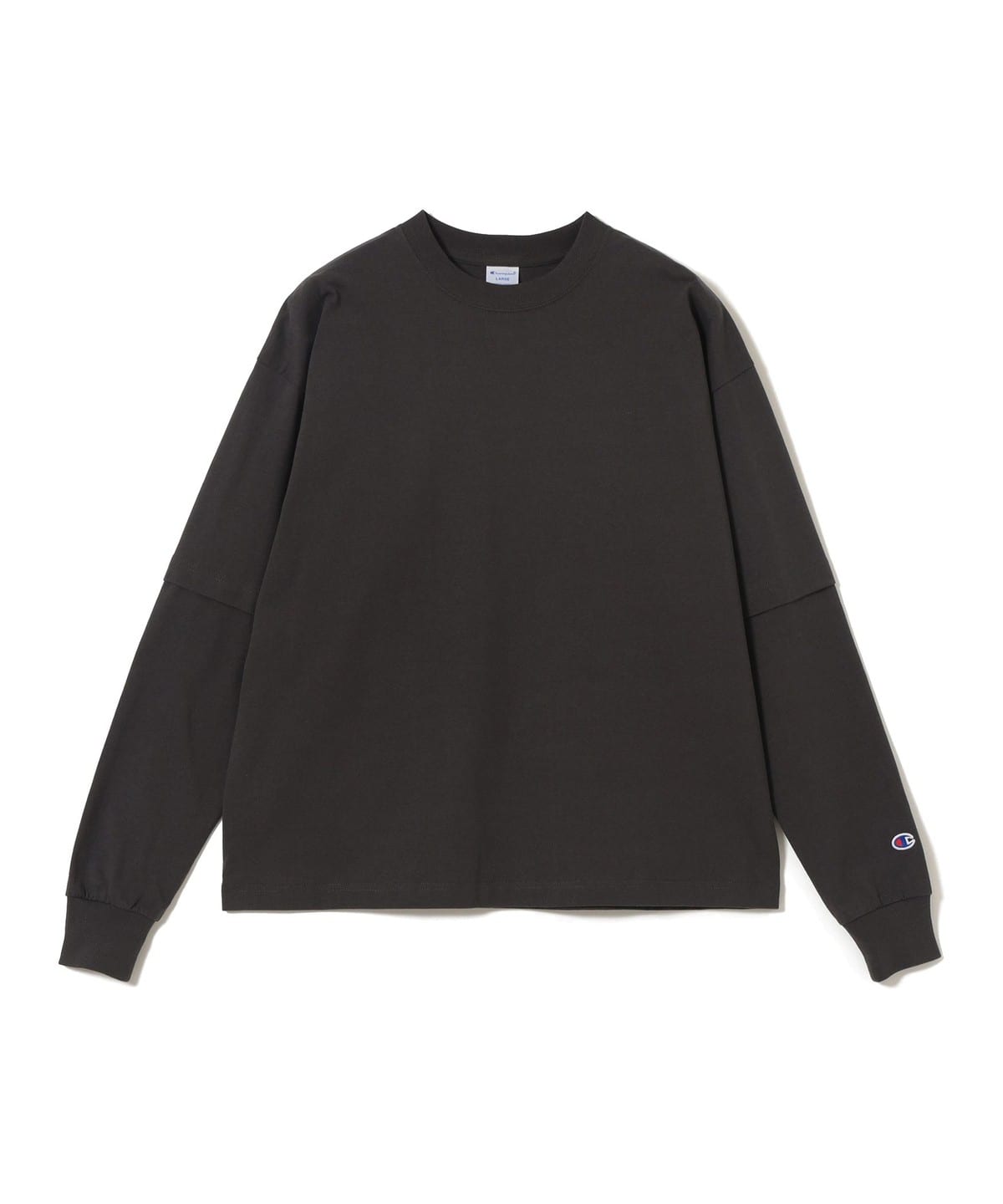 BEAMS × Champion 2026 SS 別注 “フェイク レイヤード ロングスリーブ Tシャツ”が3月上旬 (ビームス チャンピオン)