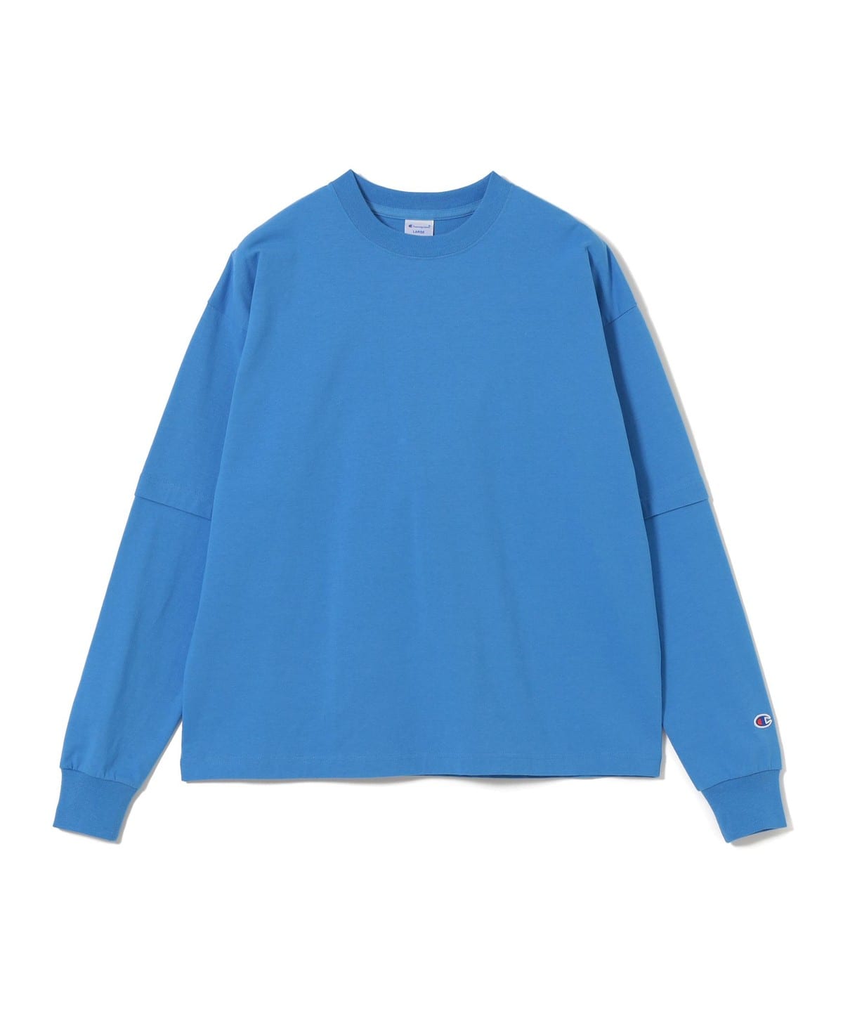 BEAMS × Champion 2026 SS 別注 “フェイク レイヤード ロングスリーブ Tシャツ”が3月上旬 (ビームス チャンピオン)