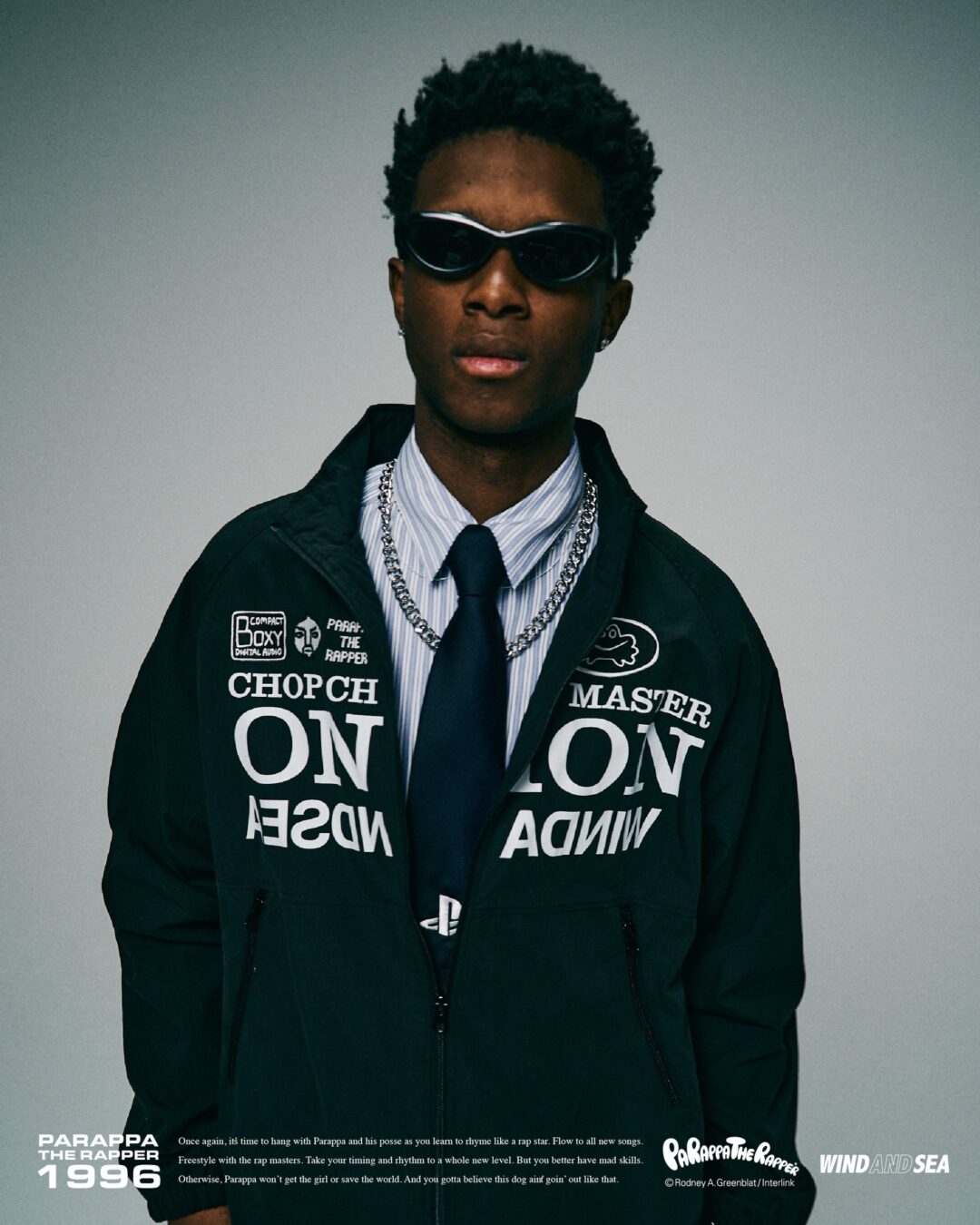 WIND AND SEA × パラッパラッパー 2026 SS コラボが2/13 & 2/14 発売 (c PARAPPA THE RAPPER)