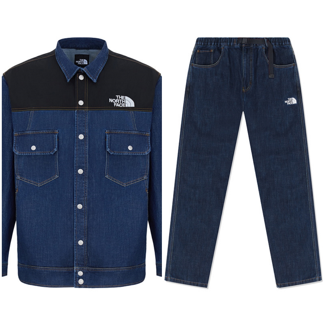 【2026 SS】THE NORTH FACE "DENIM CORDURA JACKET & PANTS" (ザ・ノース・フェイス "デニム コーデュラ ジャケット パンツ" 2026年 春夏) [NF0A8F4D/NF0A8F4H]