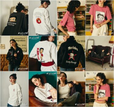AVIREX × BETTY BOOP COLLECTION (アヴィレックス ベティ・ブープ)