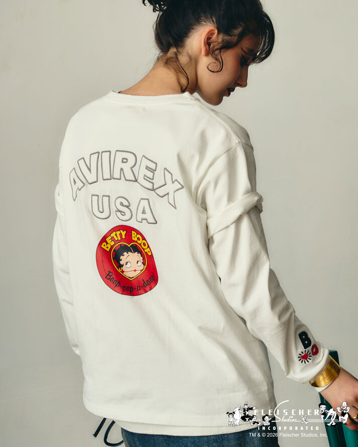 AVIREX × BETTY BOOP COLLECTION (アヴィレックス ベティ・ブープ)