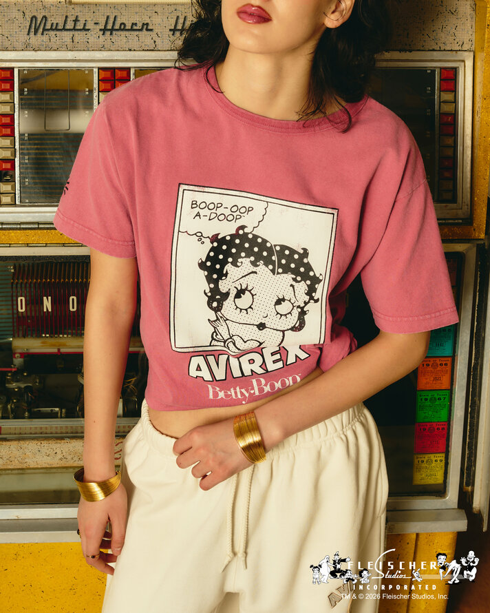 AVIREX × BETTY BOOP COLLECTION (アヴィレックス ベティ・ブープ)
