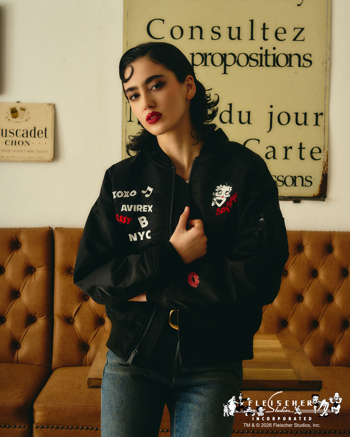 AVIREX × BETTY BOOP COLLECTION (アヴィレックス ベティ・ブープ)