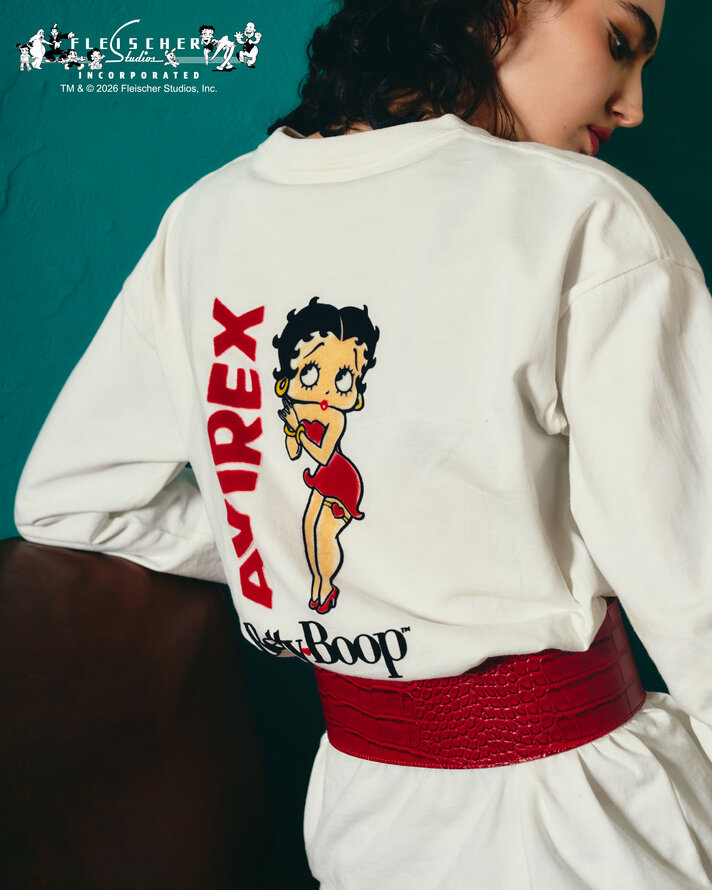AVIREX × BETTY BOOP COLLECTION (アヴィレックス ベティ・ブープ)