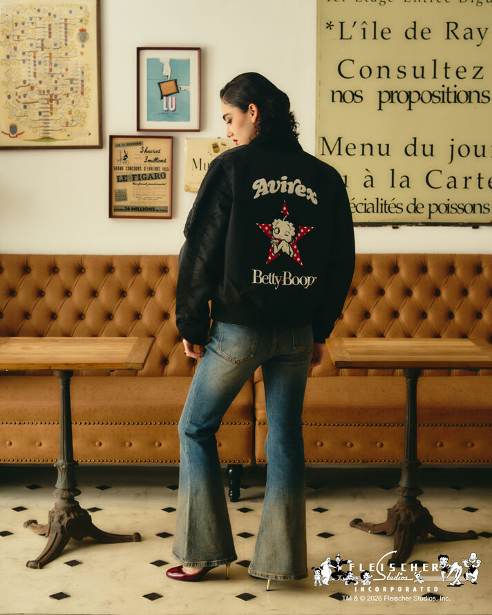 AVIREX × BETTY BOOP COLLECTION (アヴィレックス ベティ・ブープ)