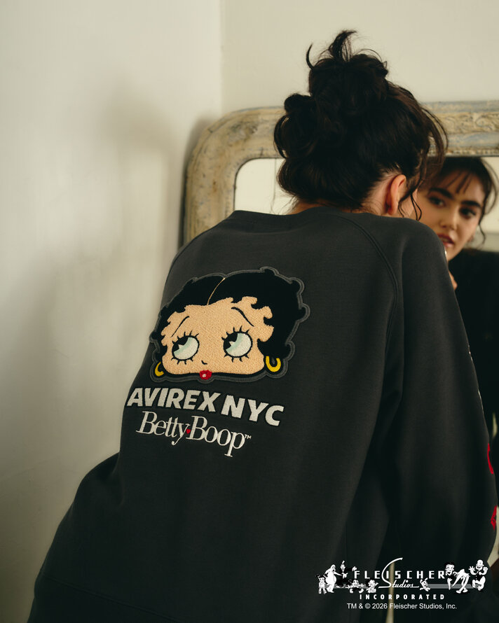 AVIREX × BETTY BOOP COLLECTION (アヴィレックス ベティ・ブープ)