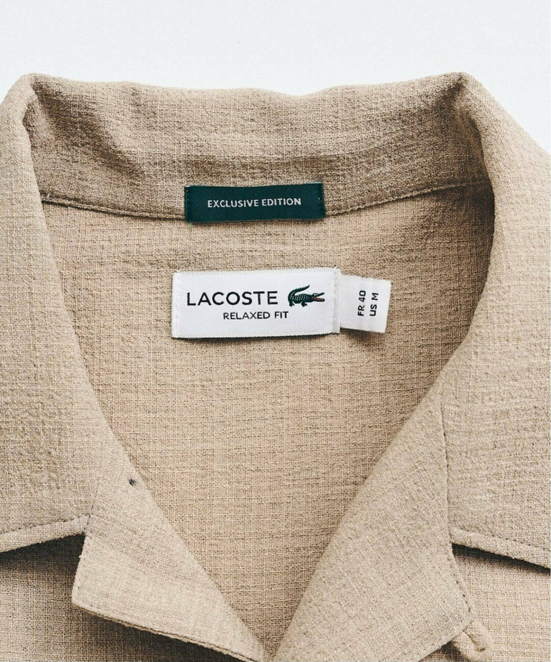 417 EDIFICE × LACOSTE 2026 SS 別注 “クレープシャツ”が4月上旬 発売 (エディフィス ラコステ)