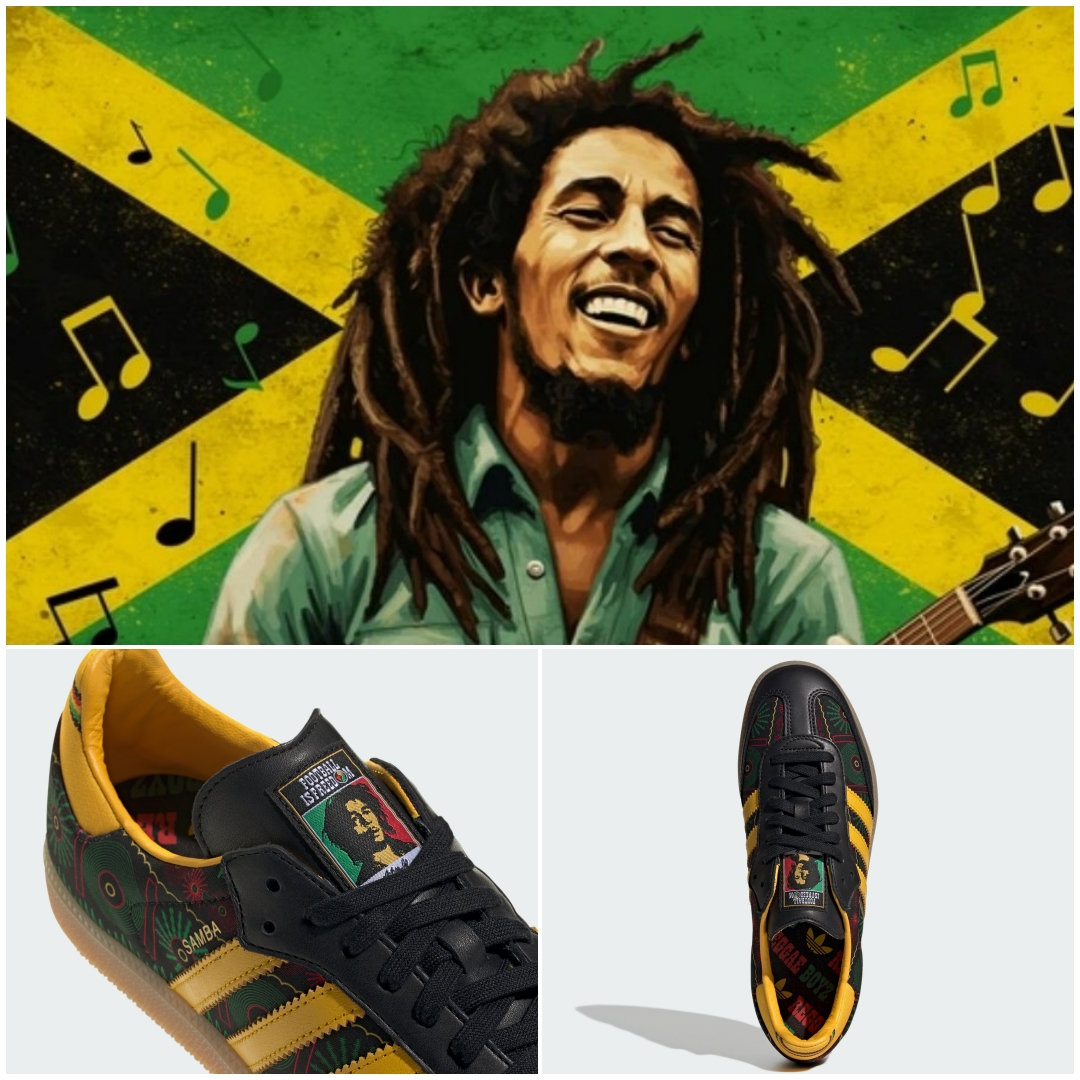 【2026年 2/13 発売】Bob Marley × adidas Originals × Jamaica Football Federation SAMBA OG (ボブ・マーリー アディダス オリジナルス サンバ) [KI8571]