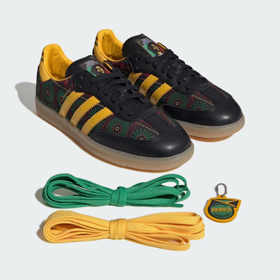 【2026年 2/13 発売】Bob Marley × adidas Originals × Jamaica Football Federation SAMBA OG (ボブ・マーリー アディダス オリジナルス サンバ) [KI8571]