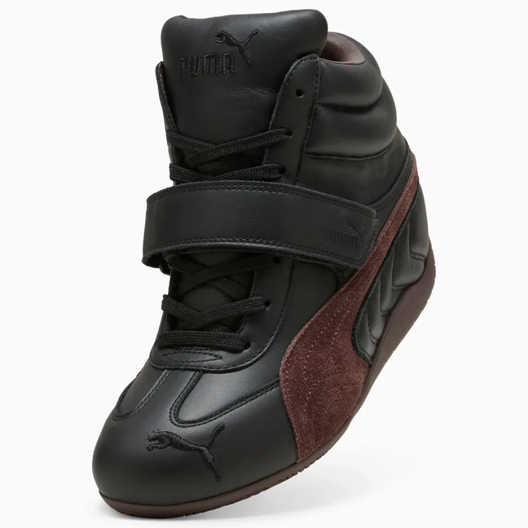 【2026年 3/1 発売】PUMA SPEEDCAT WEDGE “PUMA Black/Chocolate Brown” (プーマ スピードキャット ウェッジ) [408120-02]