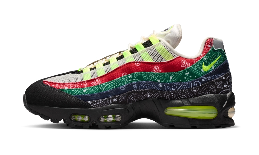 【2026年 3月 発売予定】NIKE AIR MAX 95 BIG BUBBLE SP “Paisley/Bandana” (ナイキ エア マックス 95 ビッグバブル “ペイズリー/バンダナ”) [IQ0620-100]
