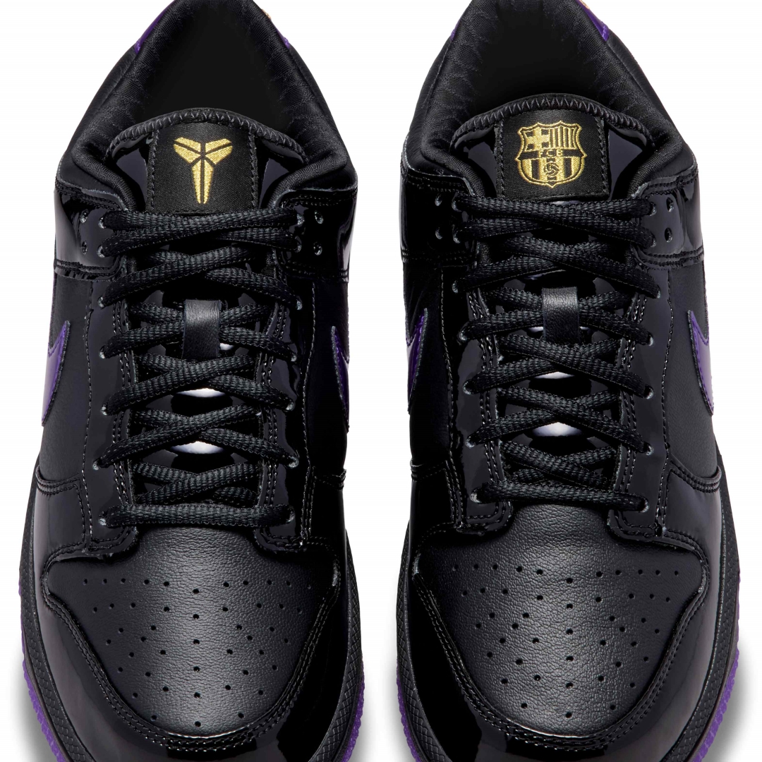 【2026年 9/4 発売】FC Barcelona × Kobe Bryant × NIKE DUNK LOW QS “Black/Field Purple” (FCバルセロナ コービー・ブライアント ナイキ エア フォース 1 ロー “ブラック/パープル”) [IV7508-001]