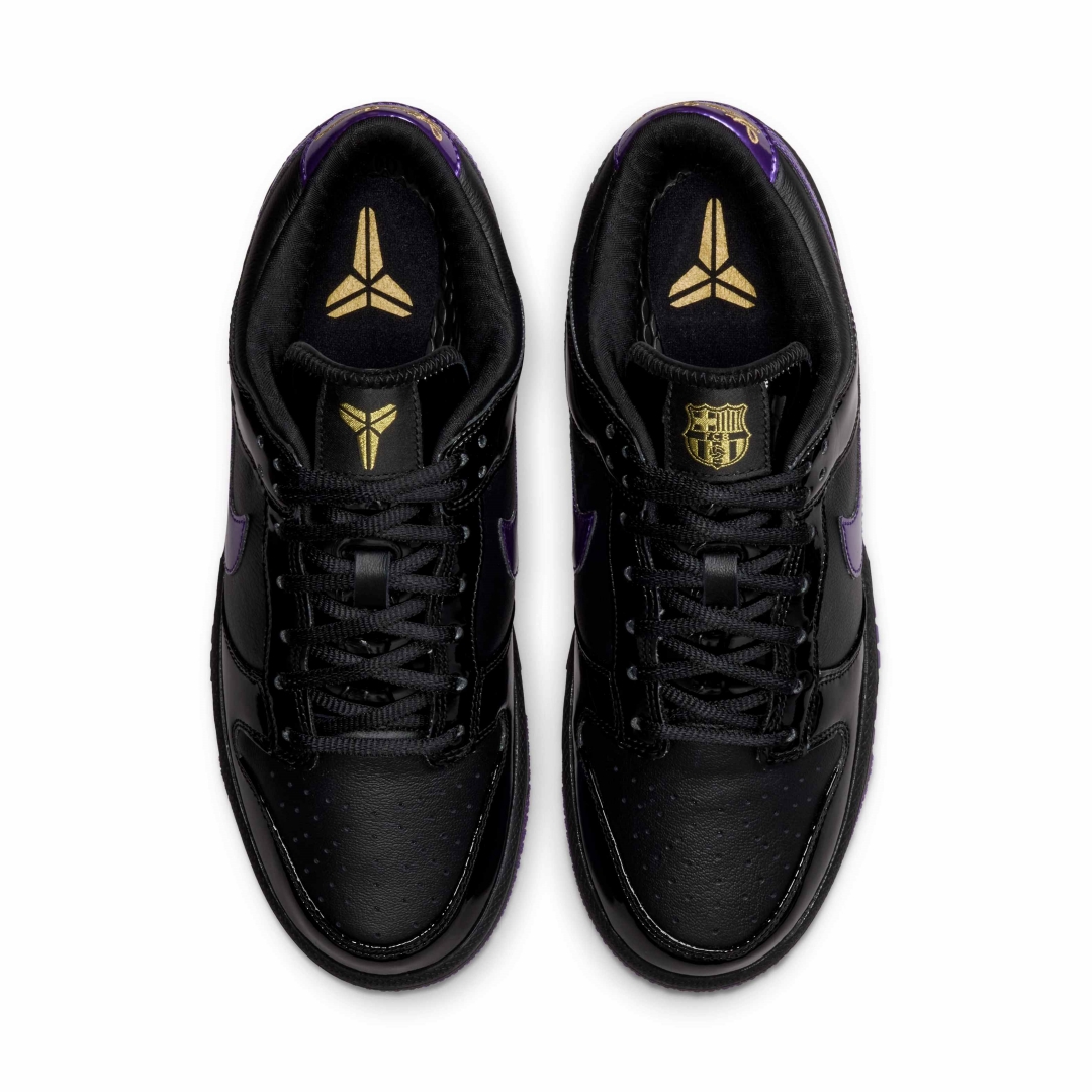 【2026年 9/4 発売】FC Barcelona × Kobe Bryant × NIKE DUNK LOW QS “Black/Field Purple” (FCバルセロナ コービー・ブライアント ナイキ エア フォース 1 ロー “ブラック/パープル”) [IV7508-001]