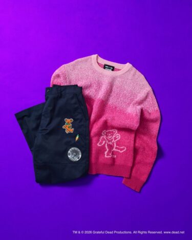 WIND AND SEA × Grateful Dead 2026 SS コラボが2/14 発売 (ウィンダンシー グレイトフル・デッド)