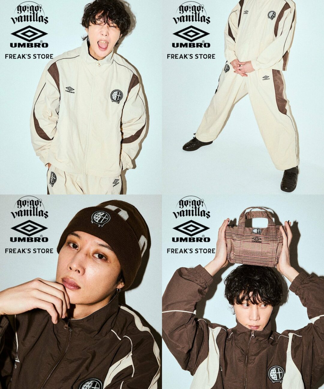 UMBRO × go!go!vanillas コラボアイテムが発売 (アンブロ ゴーゴー・バニラズ)