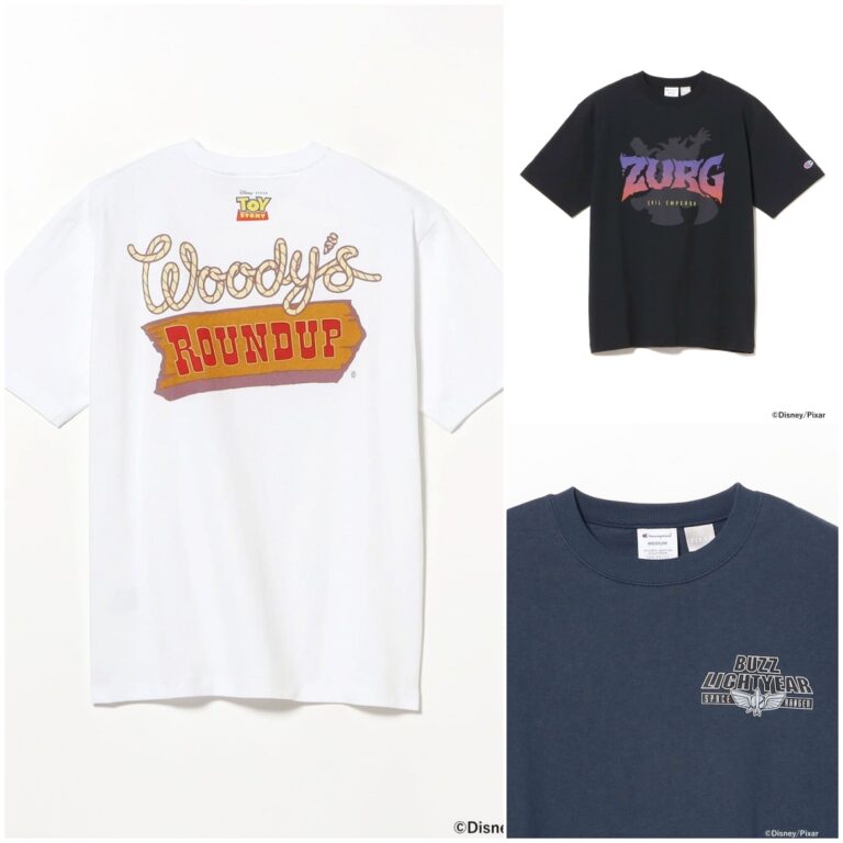 BEAMS × Champion 別注 “TOY STORY T-SHIRT”が発売 (ビームス