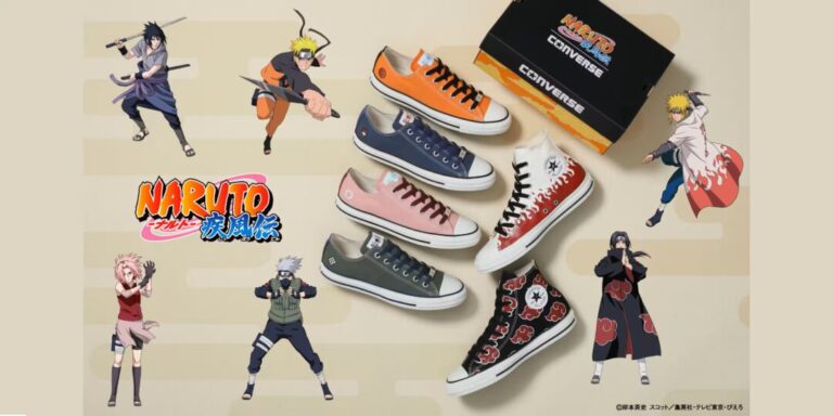 2026年 2/20 発売】ナルト 疾風伝 × コンバース オールスター (NARUTO
