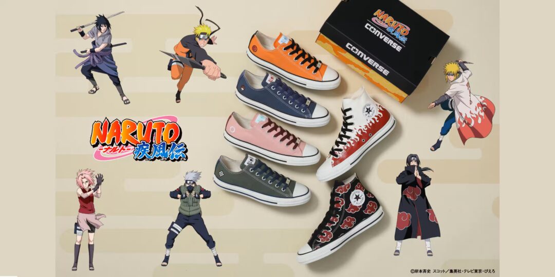 【2026年 2/20 発売】ナルト 疾風伝 × コンバース オールスター (NARUTO SHIPPUDEN CONOVERSE ALL STAR) [31317140/31317141/31317142/31317143/31317150/31317151]