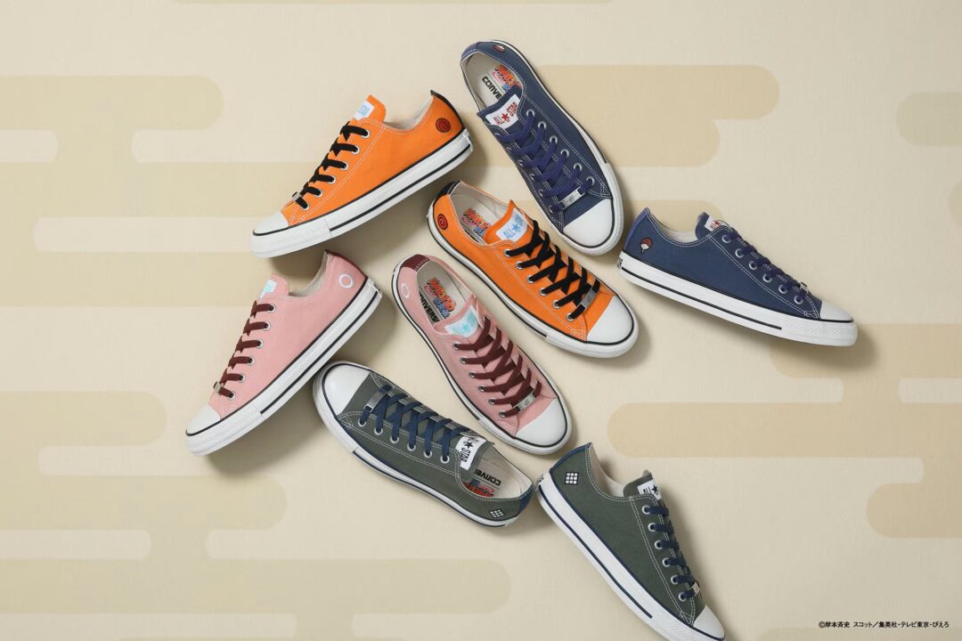 【2026年 2/20 発売】ナルト 疾風伝 × コンバース オールスター (NARUTO SHIPPUDEN CONOVERSE ALL STAR) [31317140/31317141/31317142/31317143/31317150/31317151]