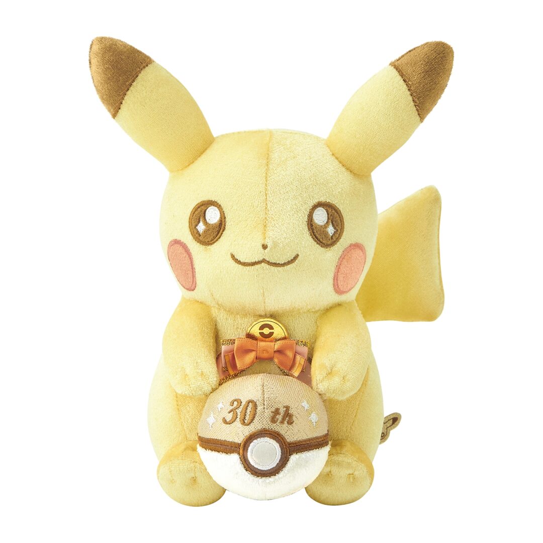 【ポケモン30周年】ぬいぐるみとマスコット「ピカピカ！ピカチュウ」が2026年 3/12 発売 (Pokemon 30th Pikachu)