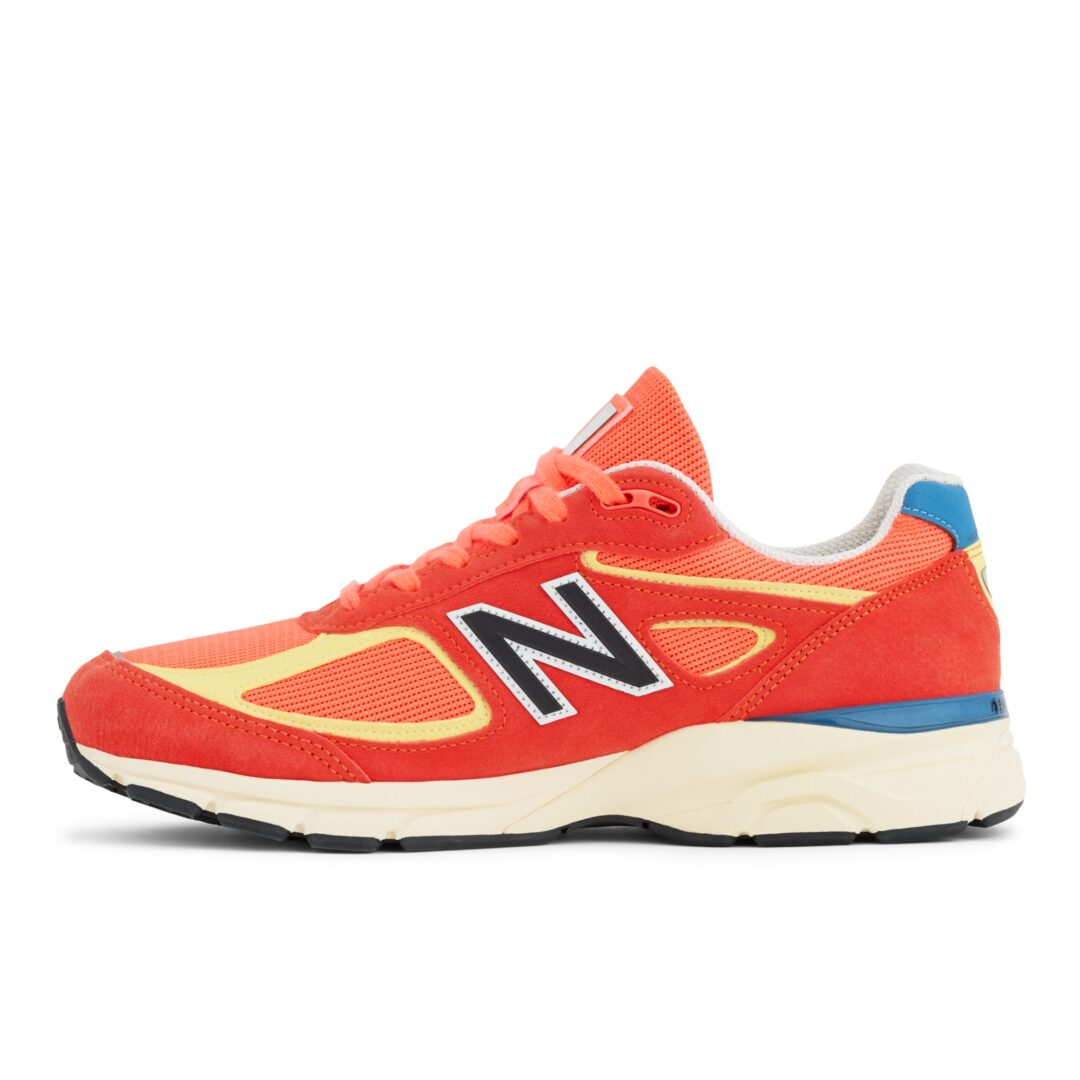 【2026年 6/25 発売】New Balance U990v4 76B “Urgent Red/Maize/Afterglow” Made in USA (ニューバランス メイドインUSA) [U99076B]