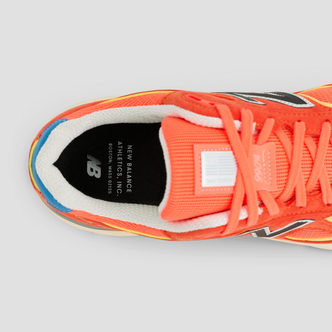 【2026年 6/25 発売】New Balance U990v4 76B “Urgent Red/Maize/Afterglow” Made in USA (ニューバランス メイドインUSA) [U99076B]