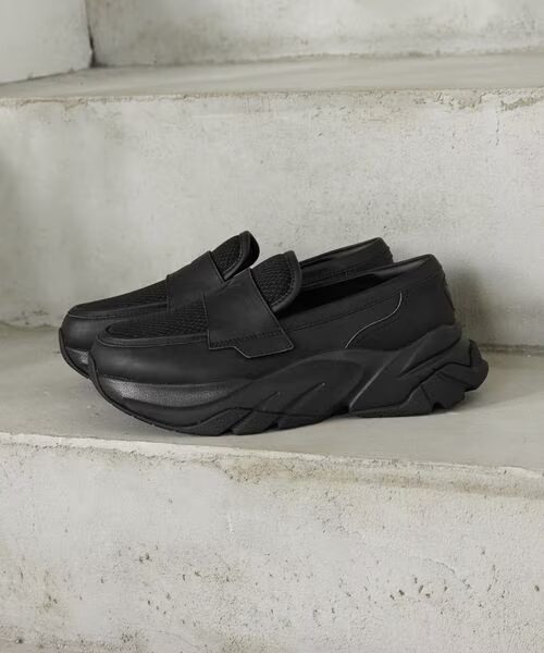 【2026年 4月中旬 発売】green label relaxing × PUMA LOAFYR “Black” (グリーンレーベル リラクシング プーマ ローファー)