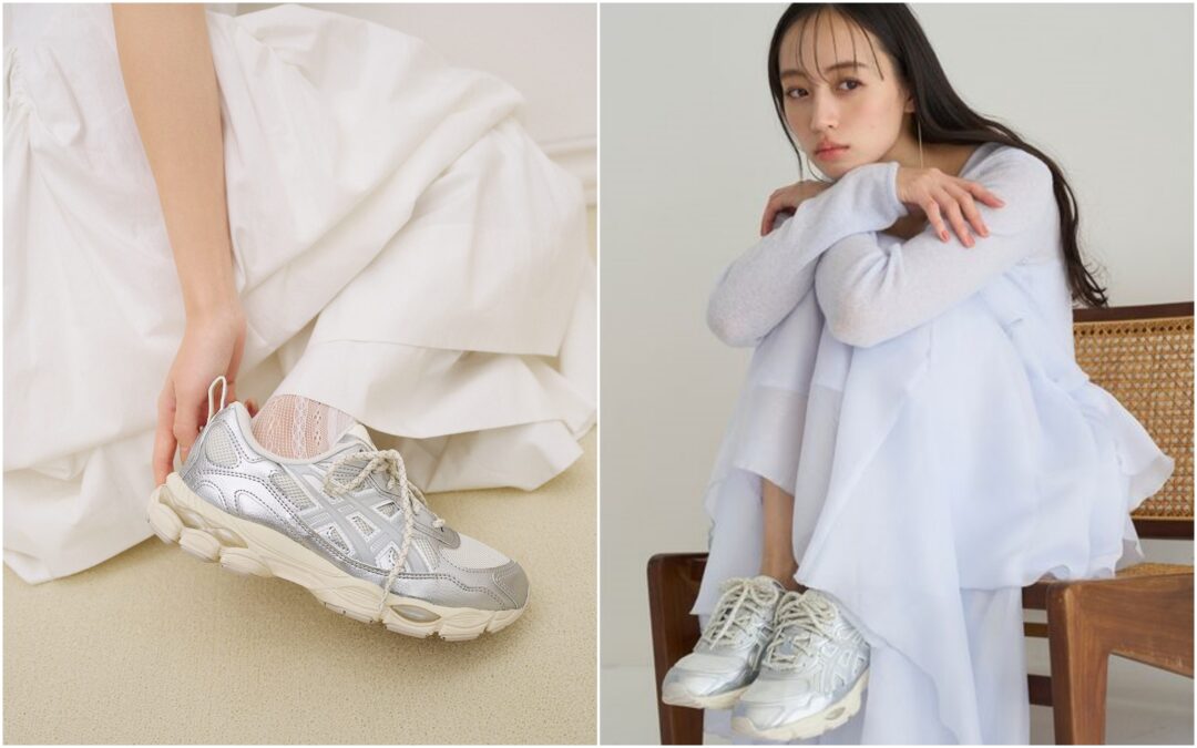 【2026年 2/9 発売】snidel × ASICS GEL-NYC RGD "Cream/Pure Silver" (スナイデル アシックス ゲル エヌワイシー) [1203A999.100]