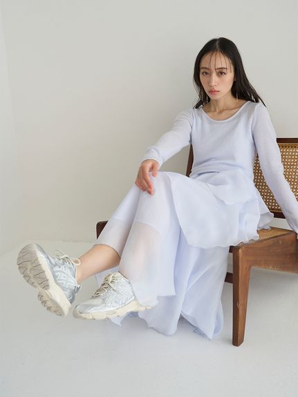 【2026年 2/9 発売】snidel × ASICS GEL-NYC RGD “Cream/Pure Silver” (スナイデル アシックス ゲル エヌワイシー) [1203A999.100]