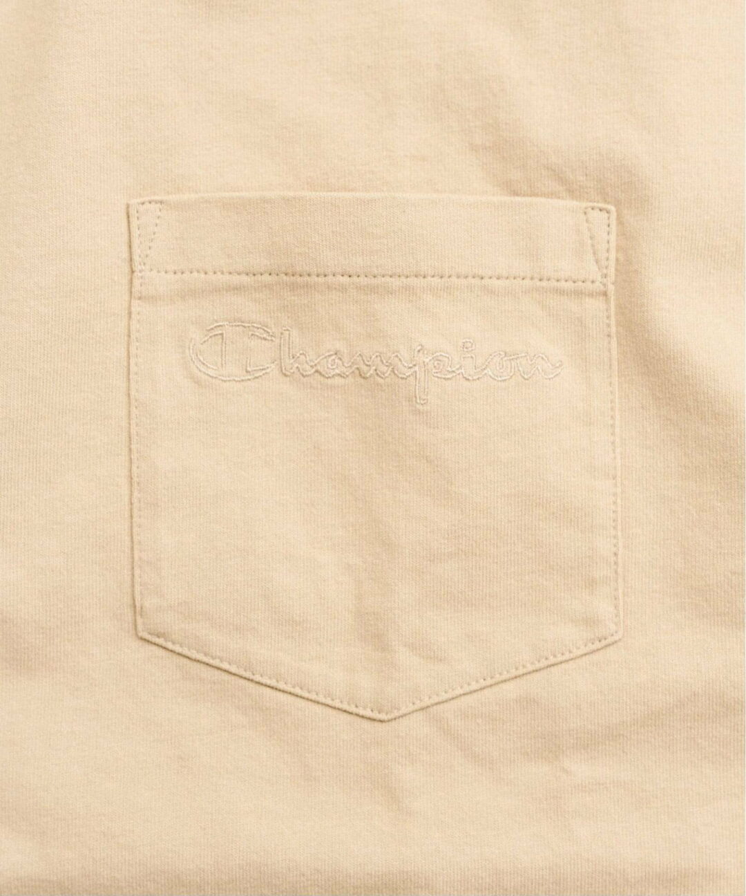 417 EDIFICE × Champion 2026 SS 別注 “Bleach Wash Pocket Tシャツ”が4月上旬 発売 (エディフィス チャンピオン)