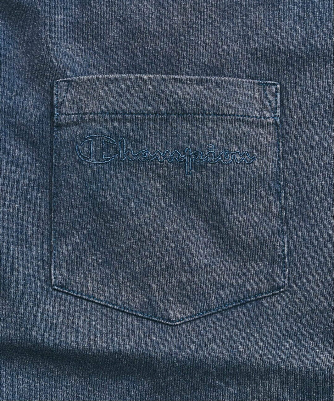 417 EDIFICE × Champion 2026 SS 別注 “Bleach Wash Pocket Tシャツ”が4月上旬 発売 (エディフィス チャンピオン)