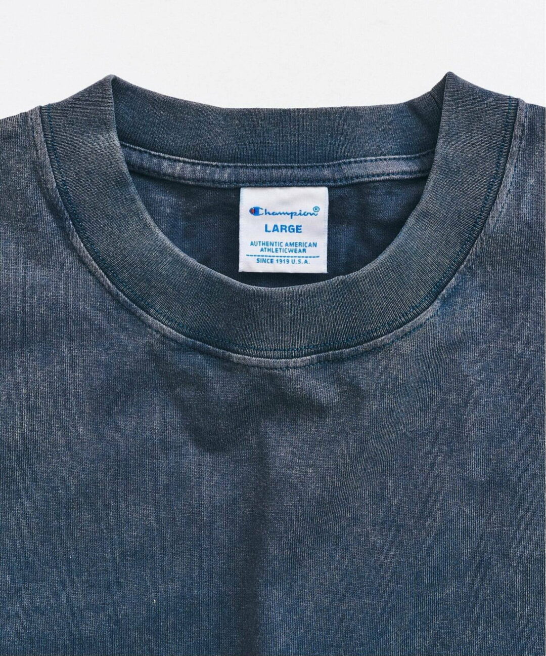 417 EDIFICE × Champion 2026 SS 別注 “Bleach Wash Pocket Tシャツ”が4月上旬 発売 (エディフィス チャンピオン)