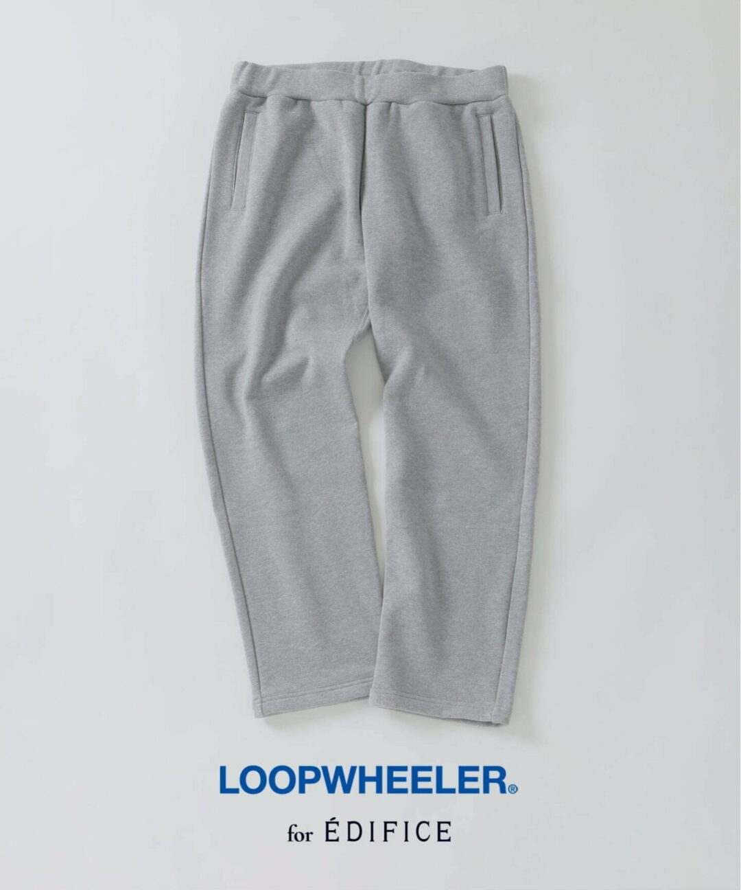 LOOPWHEELER x LOWERCASE for EDIFICE 2026 SSが3月上旬 発売 (ループウィラー ロウワ―ケース エディフィス)