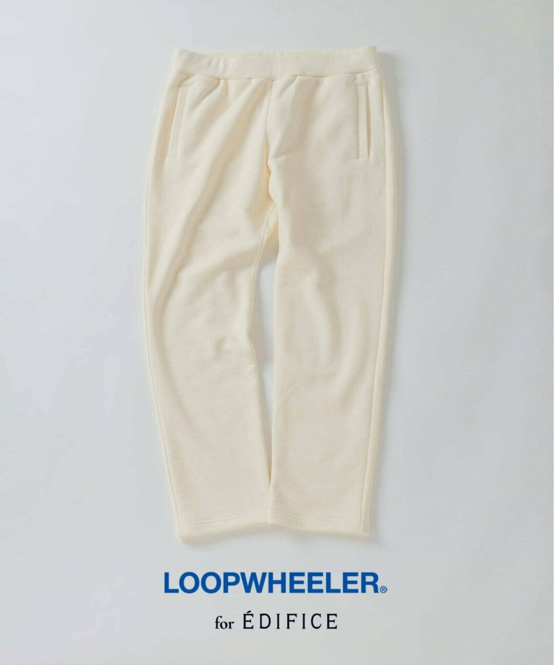 LOOPWHEELER x LOWERCASE for EDIFICE 2026 SSが3月上旬 発売 (ループウィラー ロウワ―ケース エディフィス)