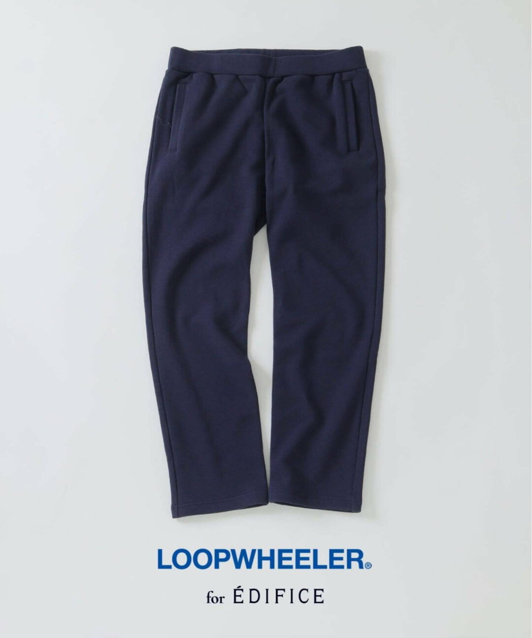 LOOPWHEELER x LOWERCASE for EDIFICE 2026 SSが3月上旬 発売 (ループウィラー ロウワ―ケース エディフィス)