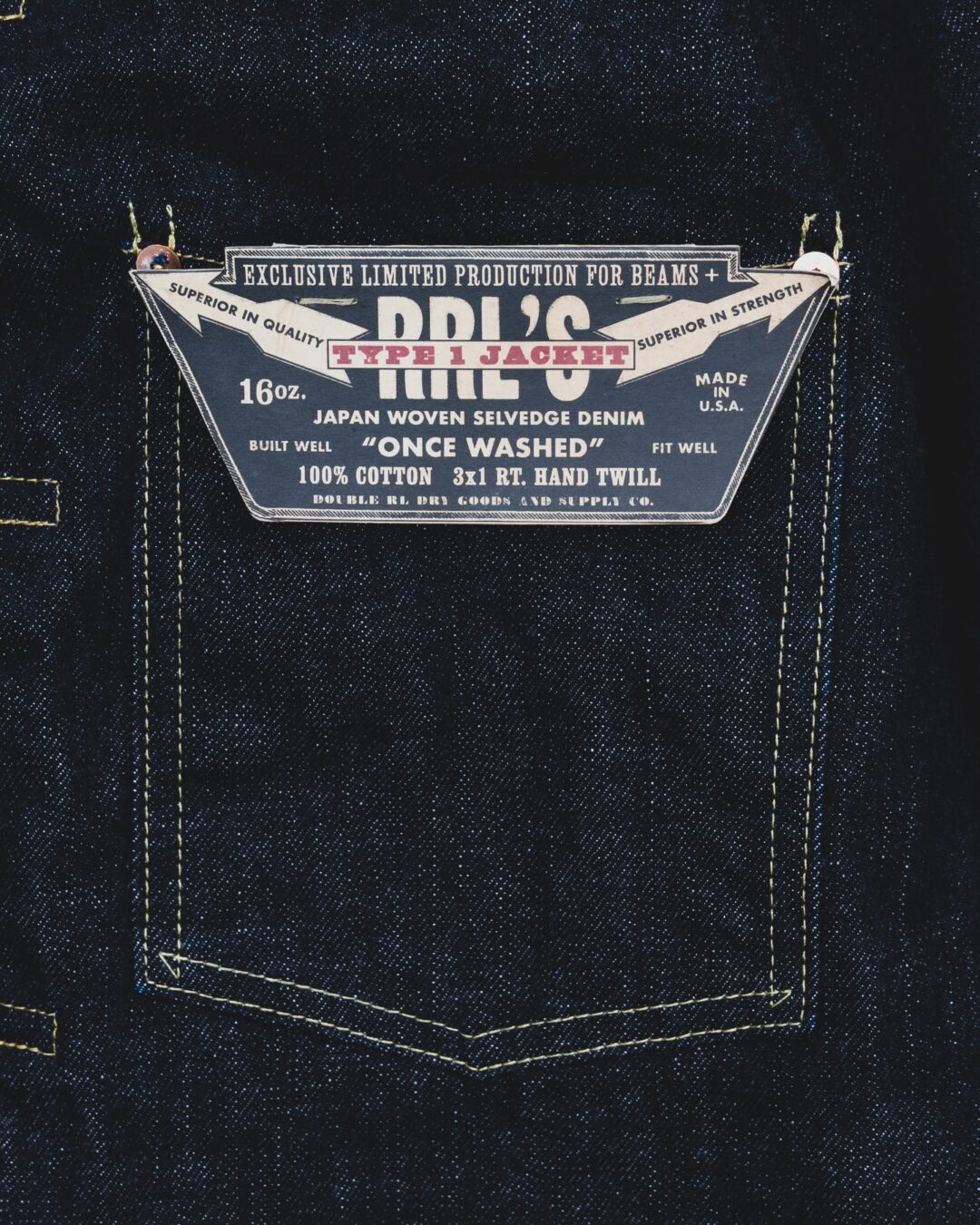 Double RL for BEAMS PLUS 2026 SSが2/7 発売 (ダブルアールエル ビームス)