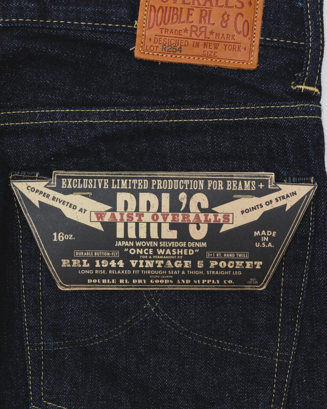 Double RL for BEAMS PLUS 2026 SSが2/7 発売 (ダブルアールエル ビームス)