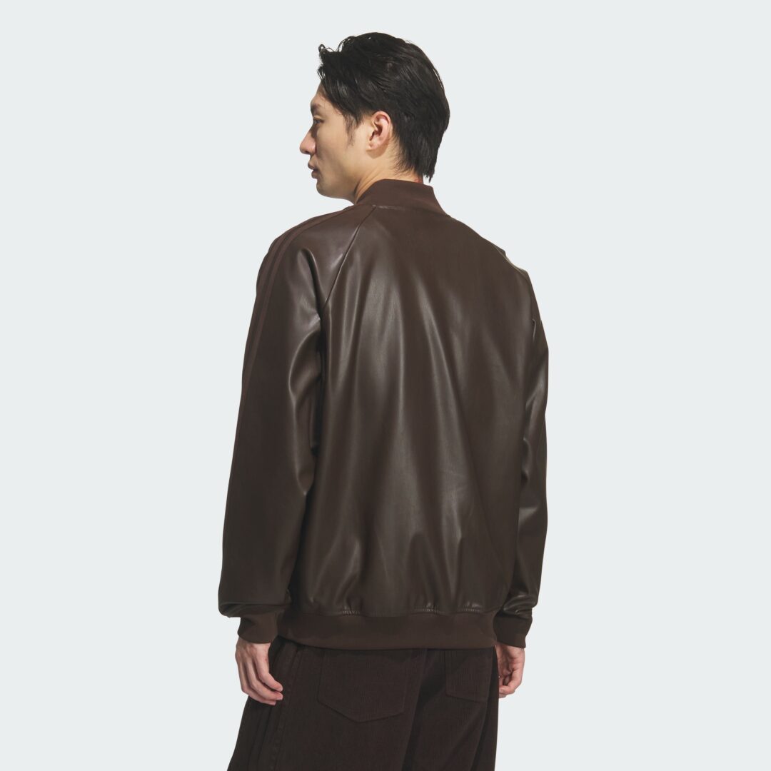 【2026年 2/3 発売】adidas Originals 2026 SS ”SST PLEATHER JACKET” (アディダス オリジナルス “プレザー ジャケット”) [KW1845]