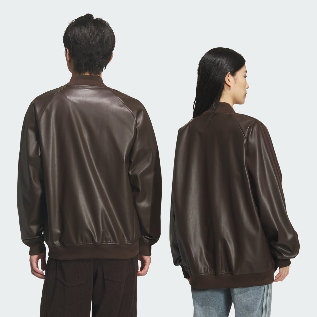 【2026年 2/3 発売】adidas Originals 2026 SS ”SST PLEATHER JACKET” (アディダス オリジナルス “プレザー ジャケット”) [KW1845]