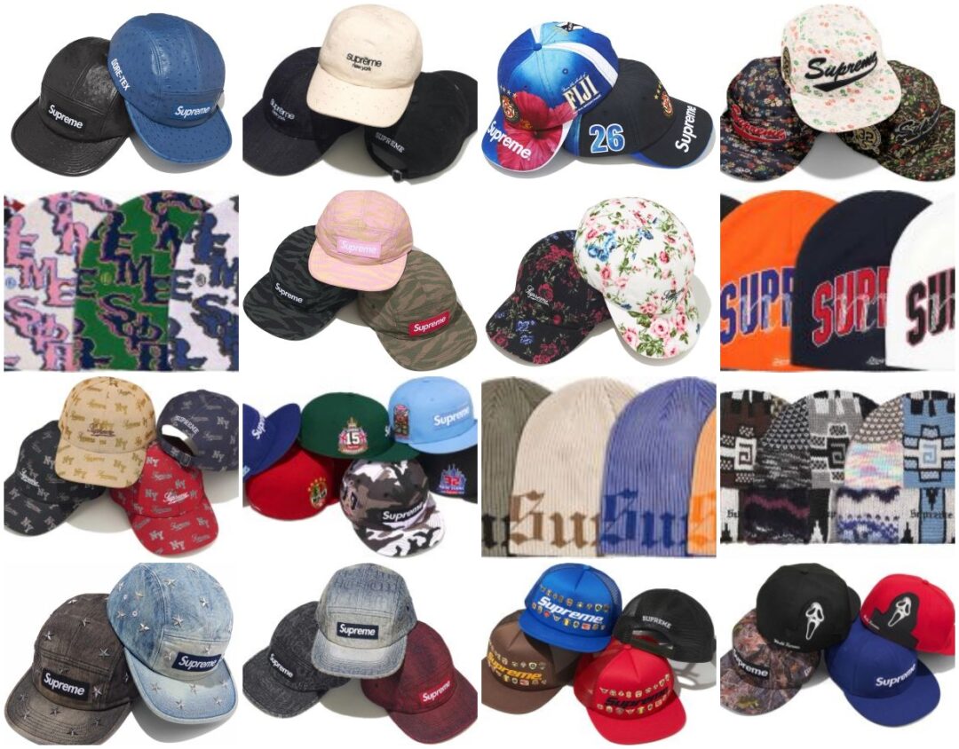【シュプリーム/SUPREME】”ハット/キャップ” “HATS CAPS” まとめ 2026 SPRING/SUMMER コレクション (2026年 春夏)