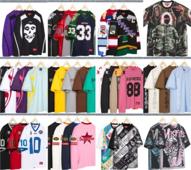 【シュプリーム/SUPREME】”トップス/セーター” “TOPS/SWEATERS” まとめ 2026 SPRING/SUMMER コレクション (2026年 春夏)