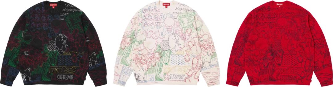 【シュプリーム/SUPREME】”トップス/セーター” “TOPS/SWEATERS” まとめ 2026 SPRING/SUMMER コレクション (2026年 春夏)