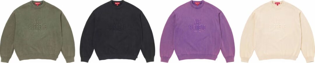 【シュプリーム/SUPREME】”トップス/セーター” “TOPS/SWEATERS” まとめ 2026 SPRING/SUMMER コレクション (2026年 春夏)