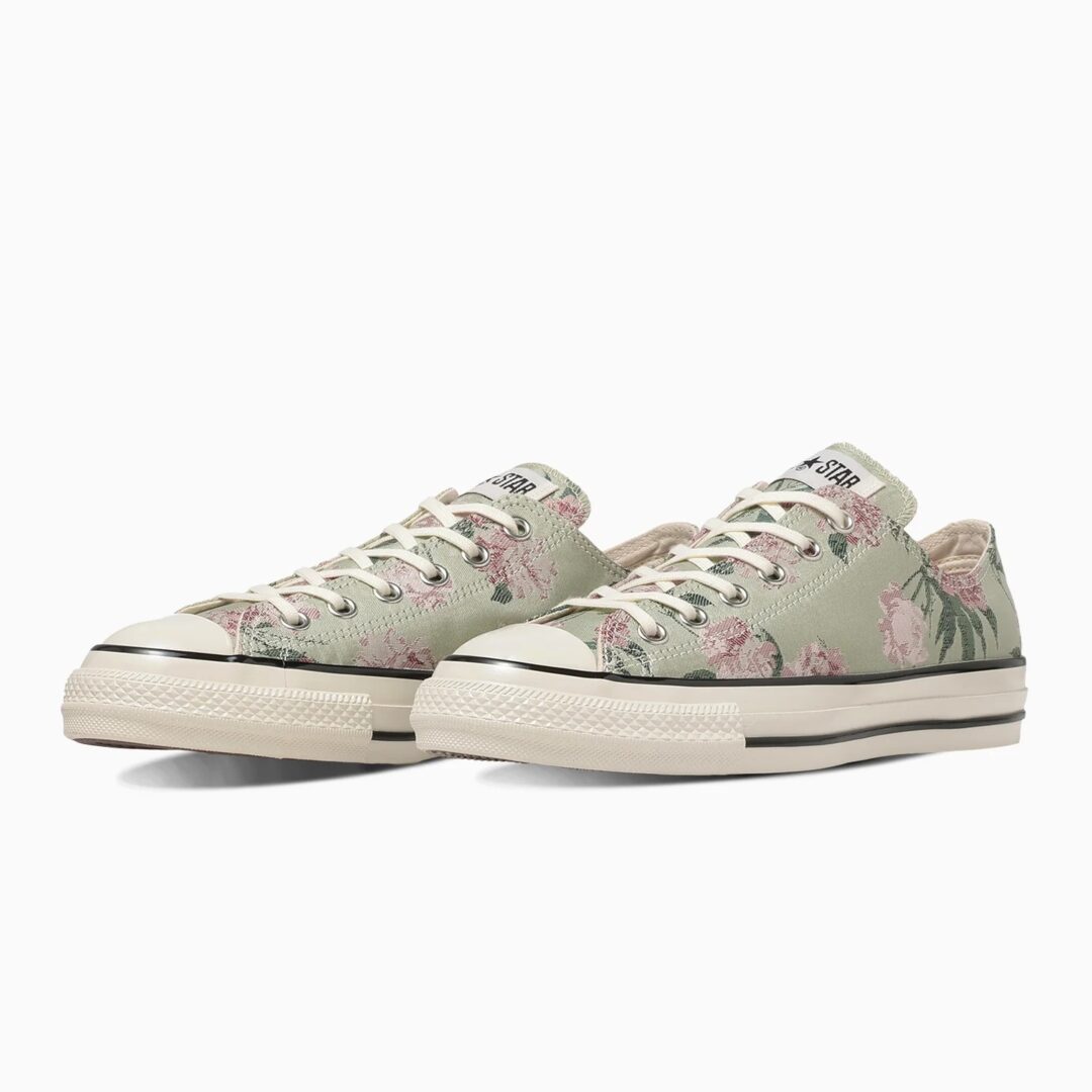 【2026年 3/24 発売】レトロな花柄を織りで表現した CONVERSE ALL STAR AGED FJ OX (コンバース オールスター エイジド) [31318090/31318091]
