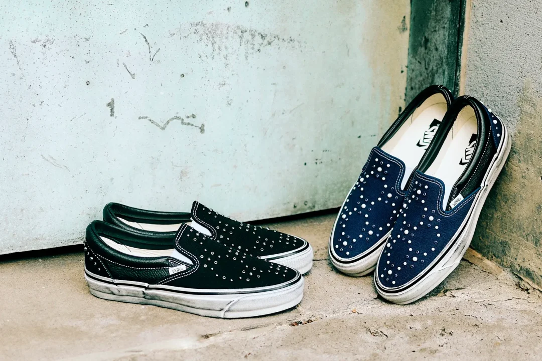 【2026年 3/21 発売】VANS PREMIUM CLASSIC SLIP-ON 98 “PEARLIZED PACK” (バンズ プレミアム クラシック スリッポン) [VN000D9PIND/VN000D9PBKA]
